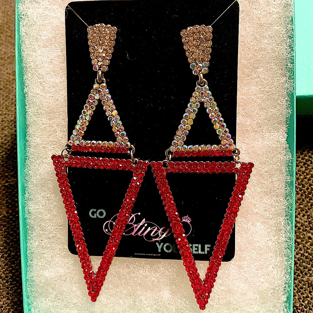 Brand New! Pageant/Prom Earrings